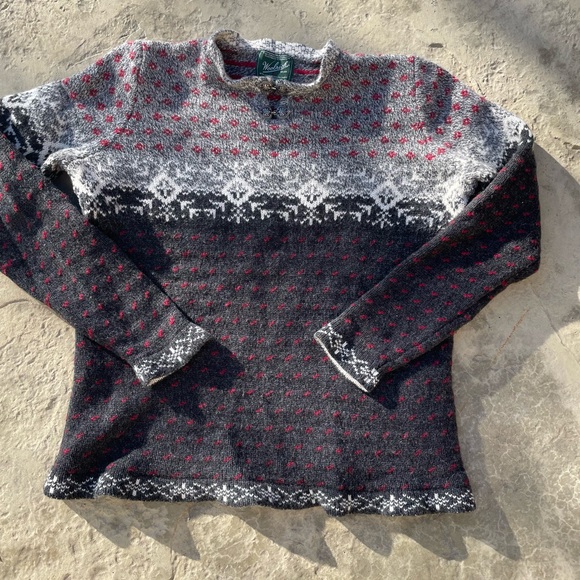 Vintage Woolrich Lambswool fair isle sweater - Picture 6 of 14